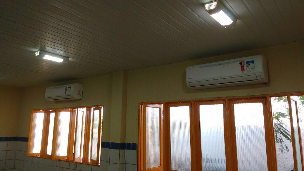 Escola Silvério Jorge todo reformada
